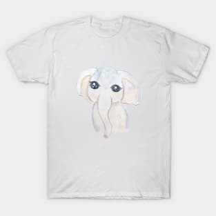 cute baby elephant watercolor T-Shirt